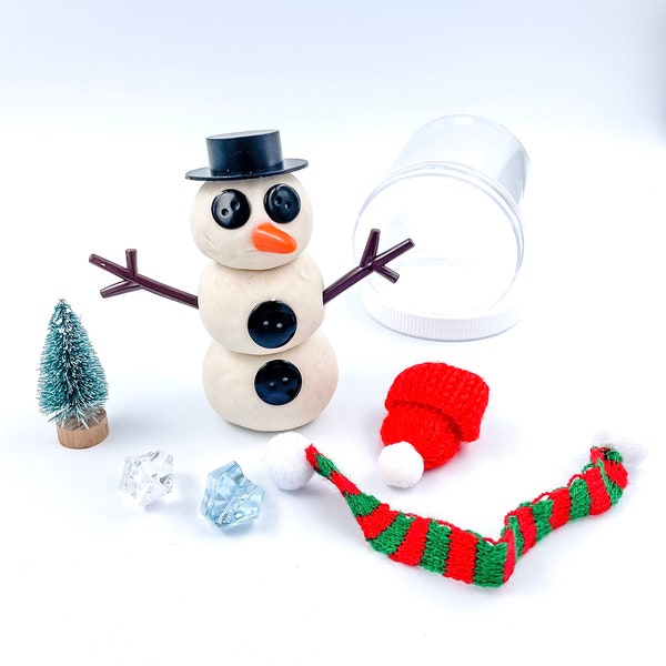 Playdoh Snowman Kit - Etsy