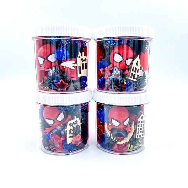 Superhero Sensory Dough Favors Etsy