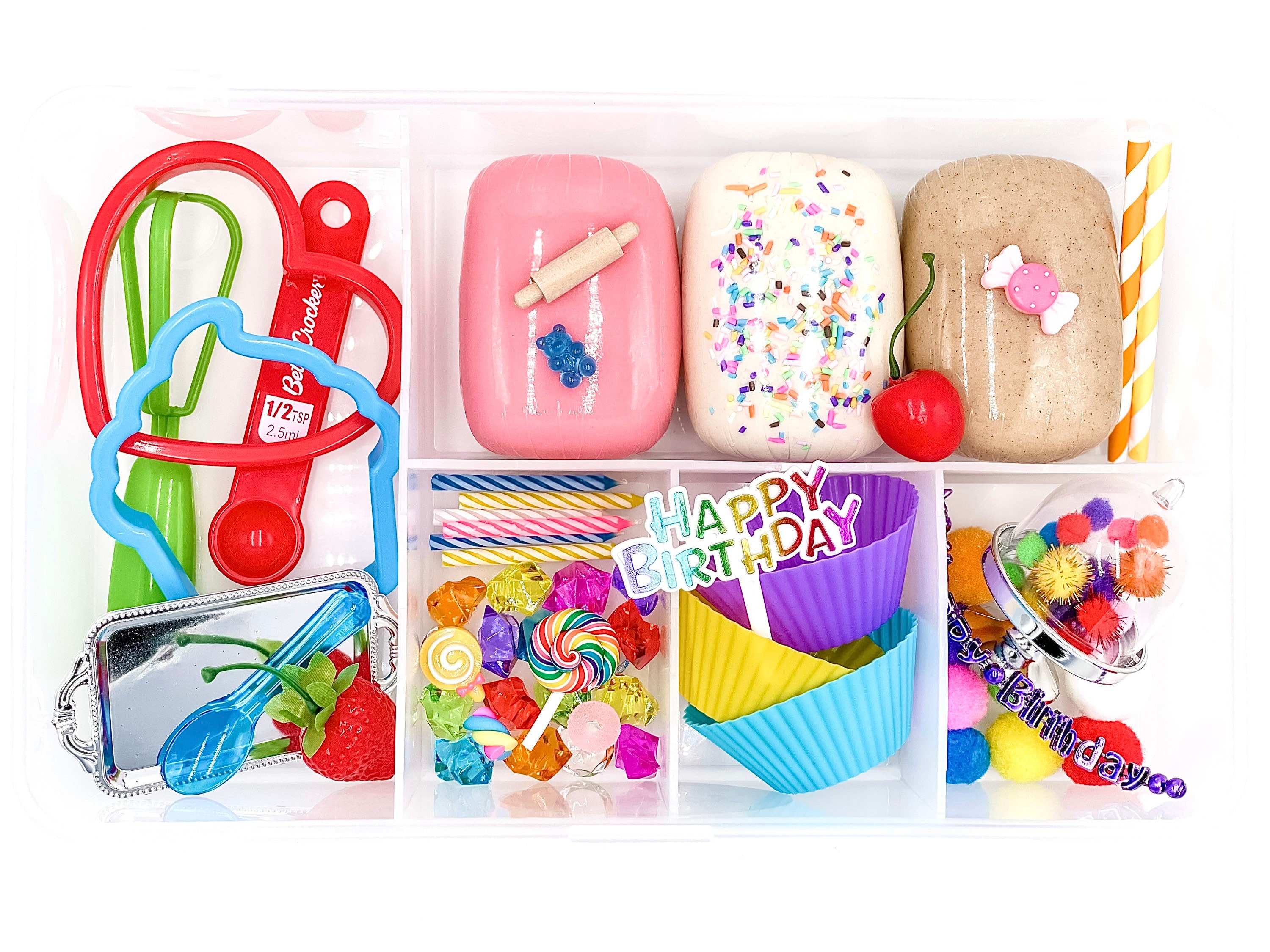 Baking Play Dough Kit Bakery Play Dough Sensory Kit Baking Etsy