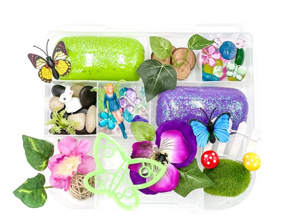 Fairy Garden Play Dough Kit Fairy Play Dough Sensory Bin