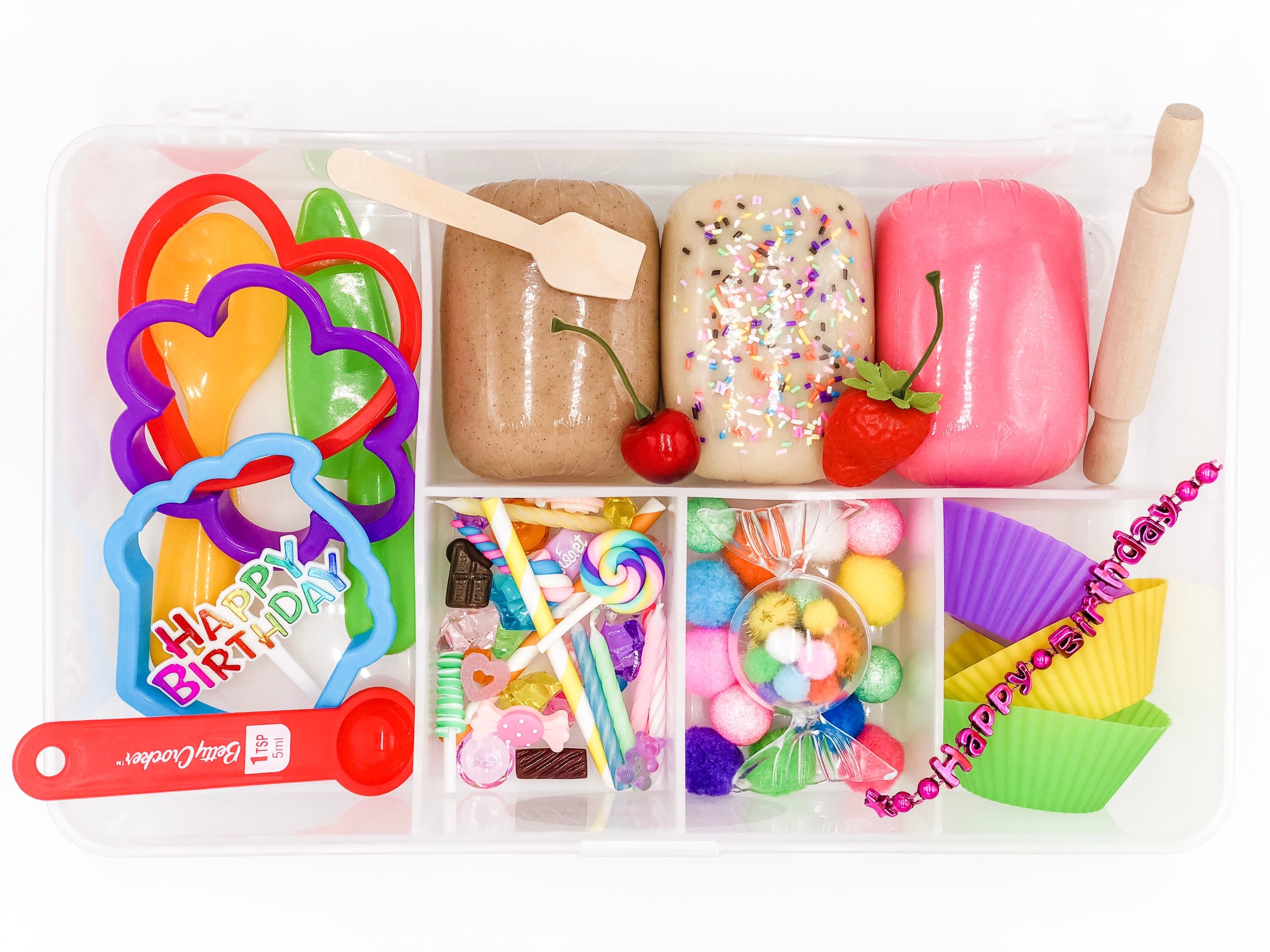Baking Play Dough Kit Bakery Play Dough Sensory Kit Baking Etsy