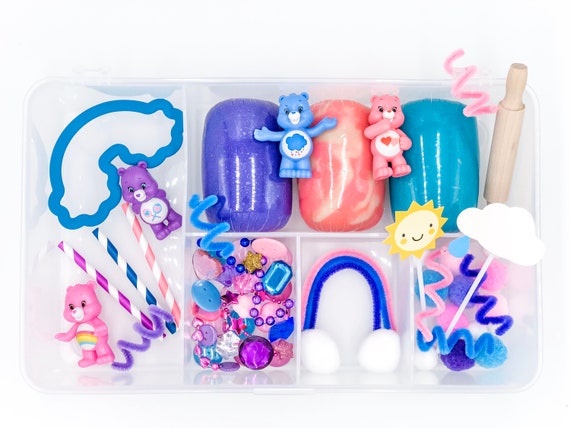 Care Bear Play Dough Kit Care Bear Sensory Kit Care Bear
