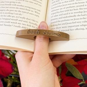 Customizable Book Page Holder - Many Colours Available - Made in Canada