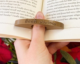 Suporte de página de livro personalizável - muitas cores disponíveis - fabricado no Canadá