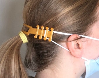 Ear Saver for Face Mask (5 PACK) - CUSTOM Option Available - Made in Canada