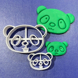 Panda Cookie Cutter - Made in Canada