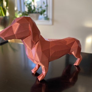 Dachshund Figurine - Made in Canada