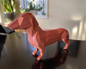 Figurina di bassotto - Made in Canada