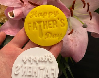Father's Day Fondant Stamps - Made in Canada