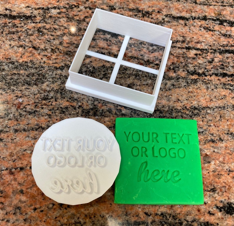 CUSTOM Fondant Debossers and Embossers Made in Canada Etsy