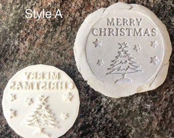 Christmas/Holidays Fondant Stamps - Made in Canada