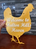 Custom Chicken Coop Sign - Made in Canada