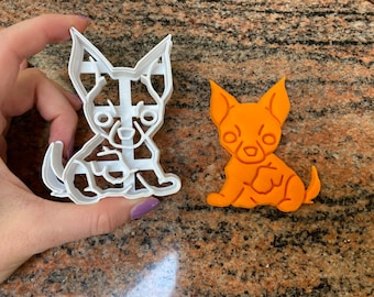 Chihuahua Cookie Cutter - Hecho en Canadá