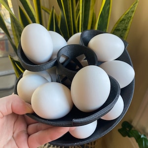 Egg Spiral Tray (Duck, Chicken, Silkies, or Quail) - Made in Canada