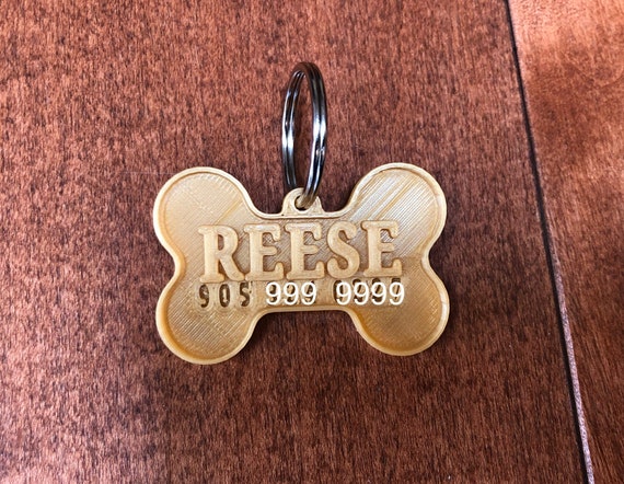 Custom Pet Name Tag - Madd in Canada