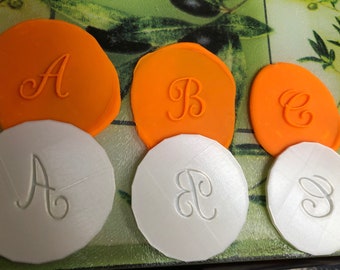 Individual Letters Fondant Embossers - Alphabet Set - Made in Canada