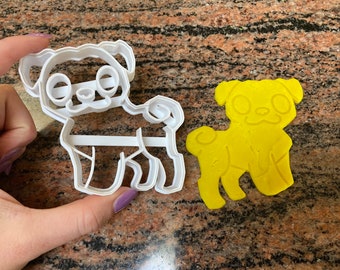 Pug Cookie Cutter - Made in Canada