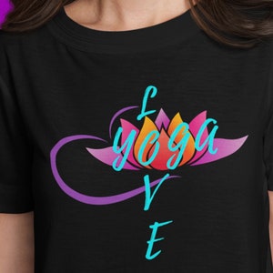Love Yoga - Allenamento / Esercizio T-Shirt