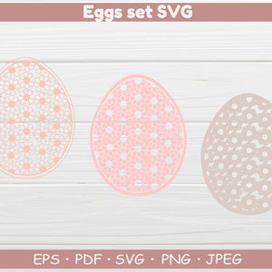 Easter Eggs svg, Spring svg, Easter Eggs Cut File, Easter Eggs Clipart, Egg Cut File, Eggs Clipart, Easter Svg, Easter Cut File, svg files