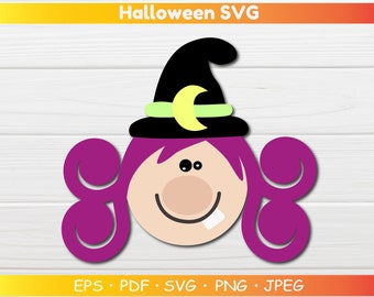 Witch svg, kids witch shirt svg, halloween witch svg, halloween wall witch svg, witch hat svg, witch svg files, halloween svg, cut files