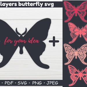 Butterfly cut file, svg butterfly, butterfly silhouette, butterfly cricut, butterfly clipart, butterfly png, svg for cricut, cut files, png