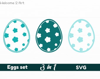 Eggs svg, Mandala svg, files for cricut, svg for shirts, cut files, easter svg, svg designs, cut files for cricut, digital download, Spring