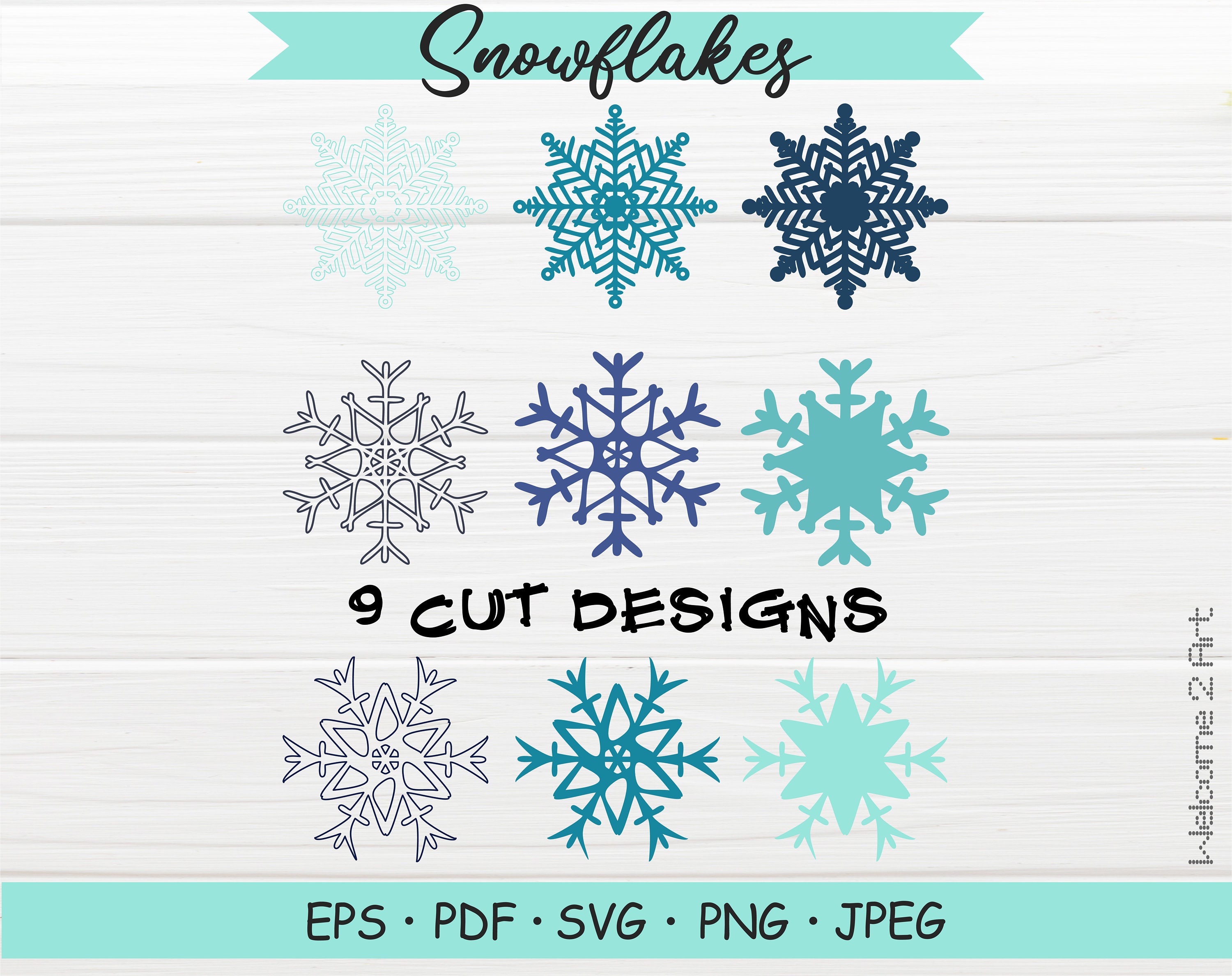 Snowflake svg Christmas svg cut file Svg file Cut files | Etsy