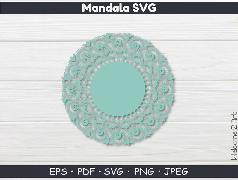 Download 3D Mandala SVG Layered Mandala SVG Paper Craft Cricut Svg ...