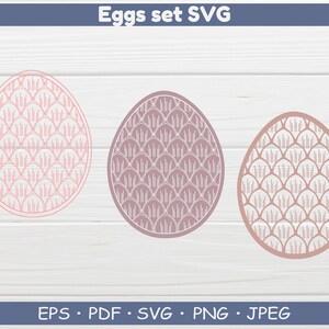 Easter Eggs svg, Silhouette, Cricut, Easter Eggs Cut File, Easter Eggs Clipart, Egg Cut File, Eggs Clipart, Easter Svg, Easter Cut File, svg