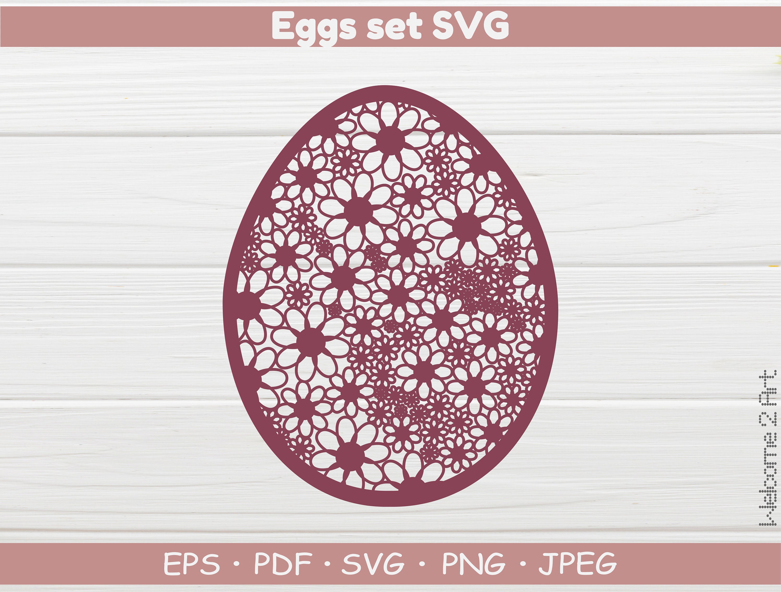 Svg Files Eggs Svg Easter Svg Spring Svg Easter Eggs Svg - Etsy