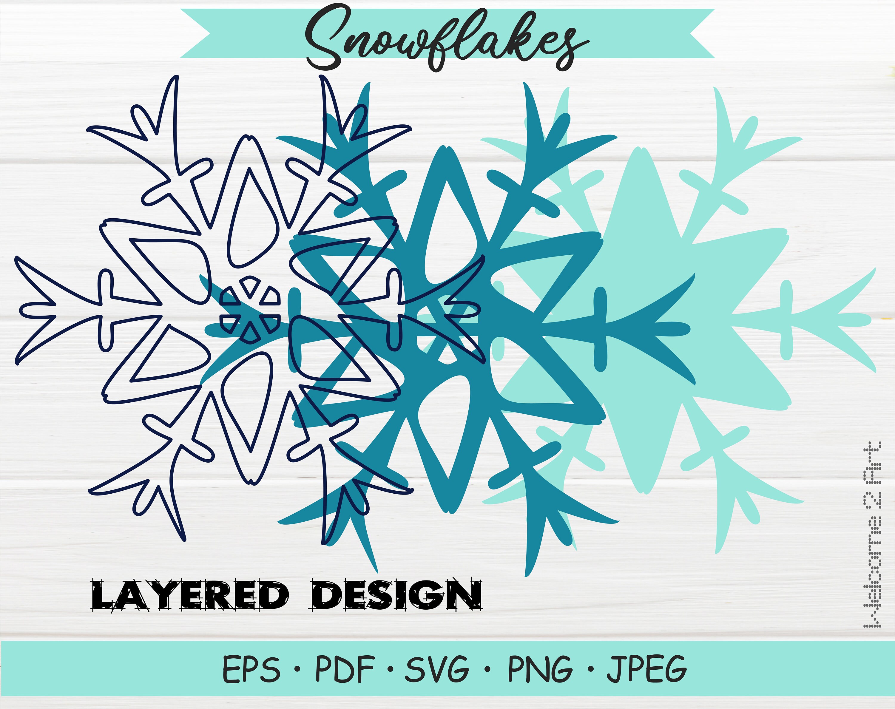 Snowflake svg Christmas svg cut file Svg file Cut files | Etsy
