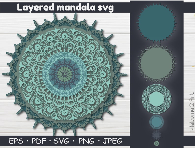 Free Free 240 Paper Mandala Cricut SVG PNG EPS DXF File