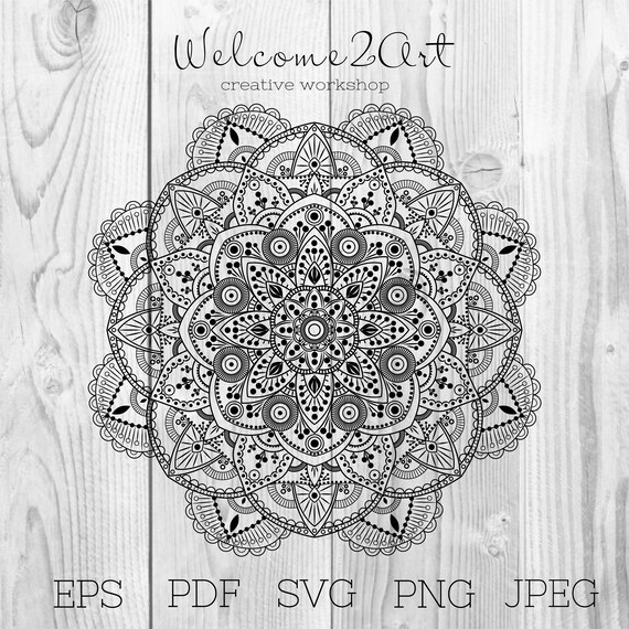 Free Free 299 Mandala Svg For Cricut SVG PNG EPS DXF File