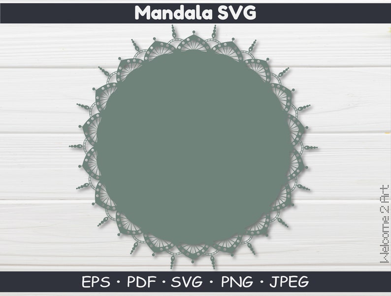 Free Free 296 Paper Mandala Cricut SVG PNG EPS DXF File