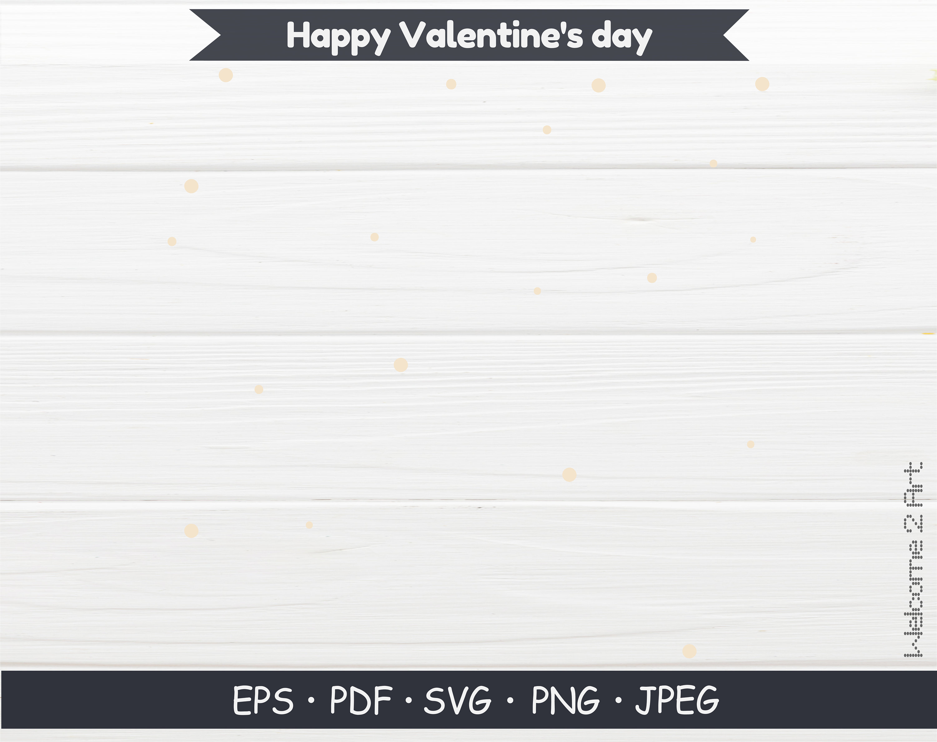 Happy Valentine's Day SVG Cut File Cricut Silhouette - Etsy