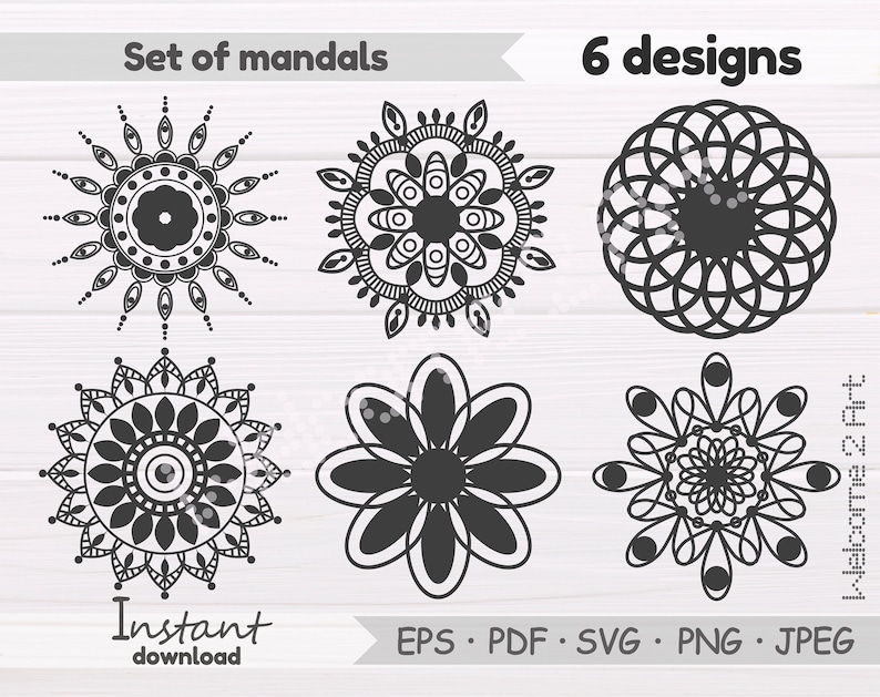 Download Mandala svg svg files for cricut Boho svg Mandala Style | Etsy