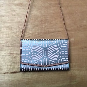Ted baker grey and rose gold bag new arrivals