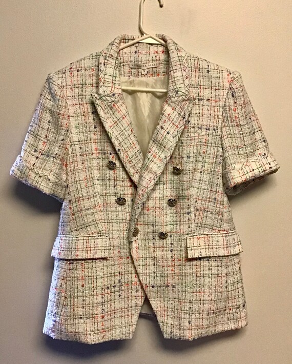 Veronica Beard Jenny Dickey Double-Breasted Tweed