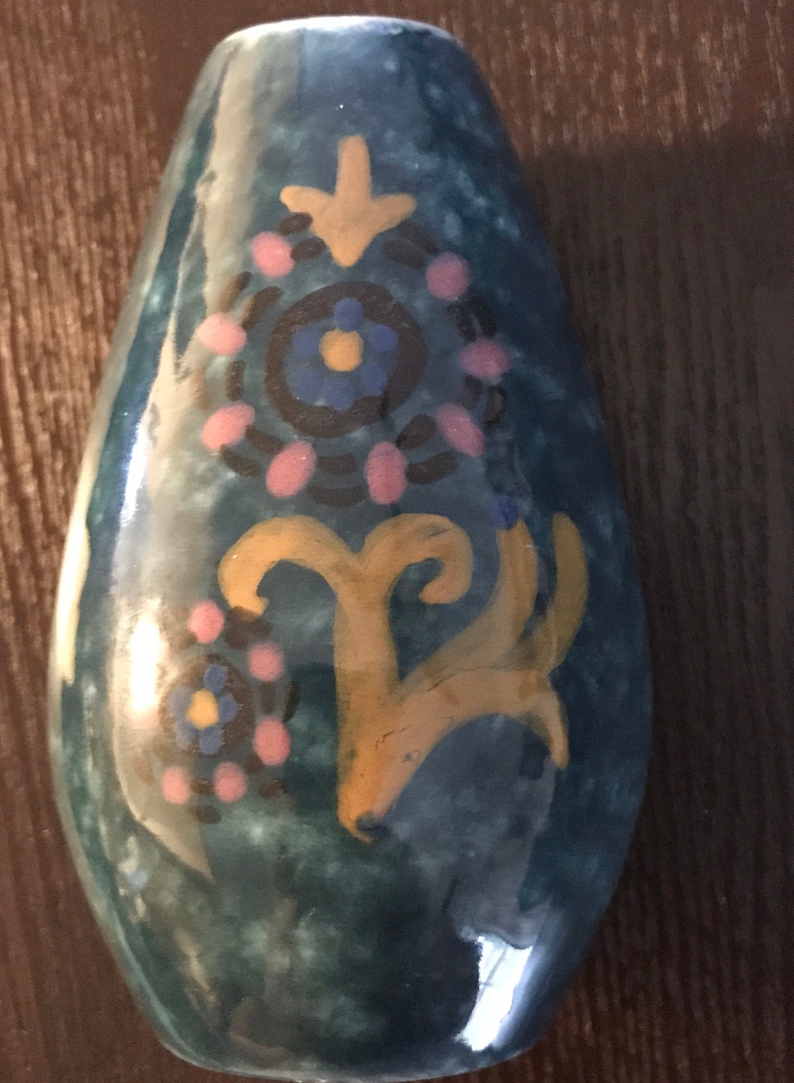 Keramikos Pottery Athens Greece Mid Century BUD Vase Etsy