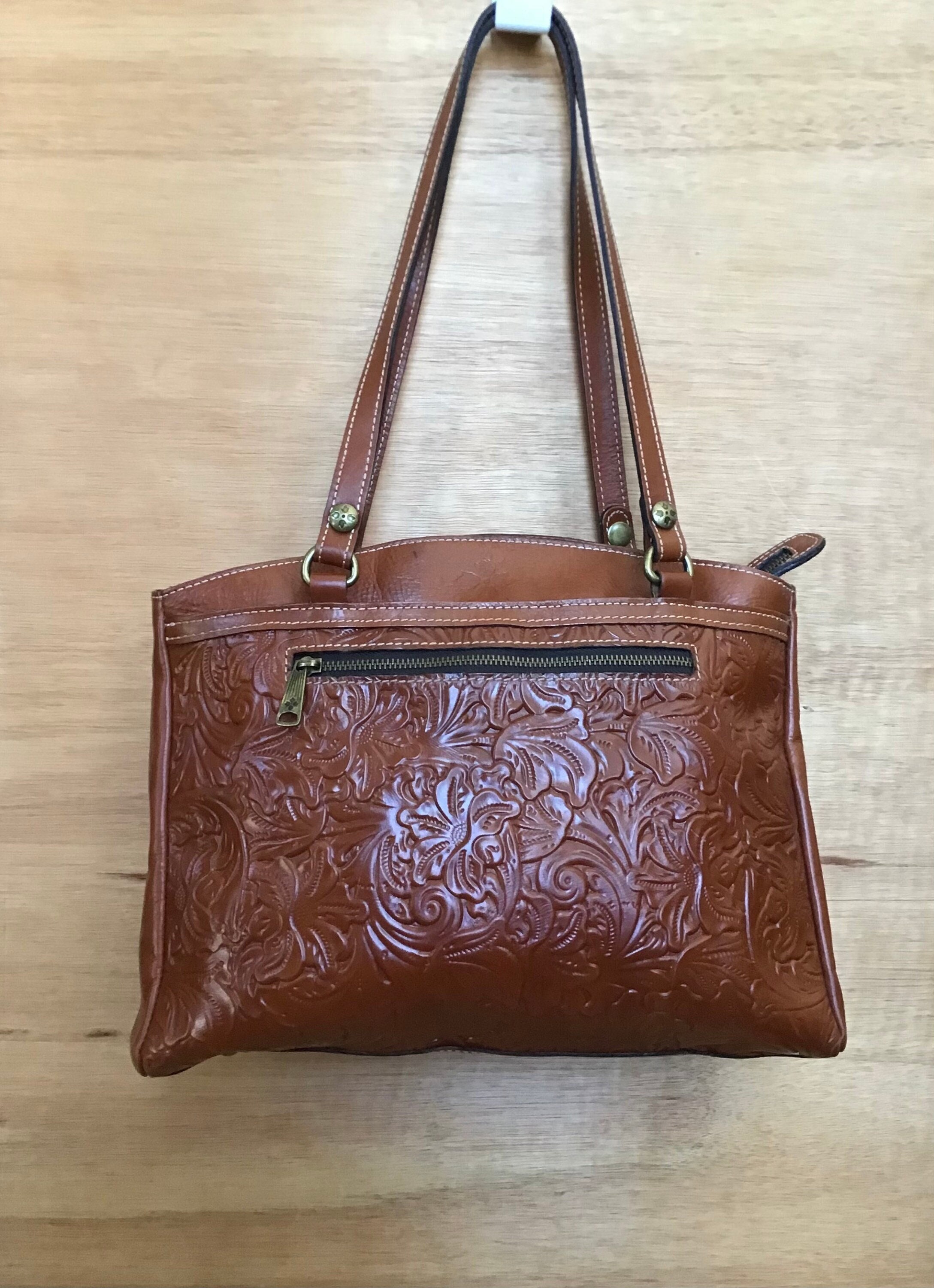 Patricia nash brown leather purse online