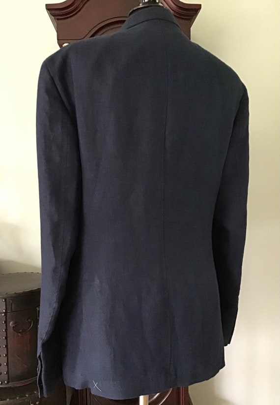 Massimo Dutti Men’s Extra Fine Linen Blazer Sport… - image 4