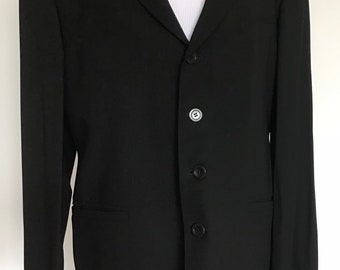 VERSACE CLASSIC V2 Wool Jacket, 90s Gianni Versace Suit Jacket