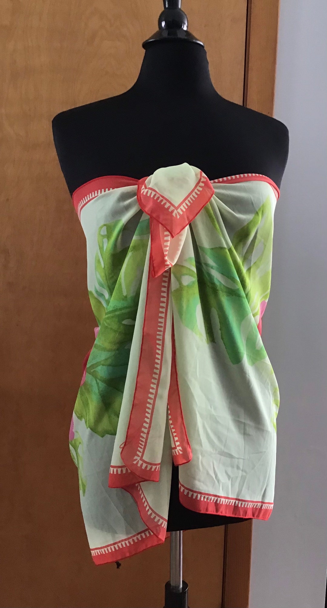 YBL Sarong/bathing Suit Cover up Like New Etsy