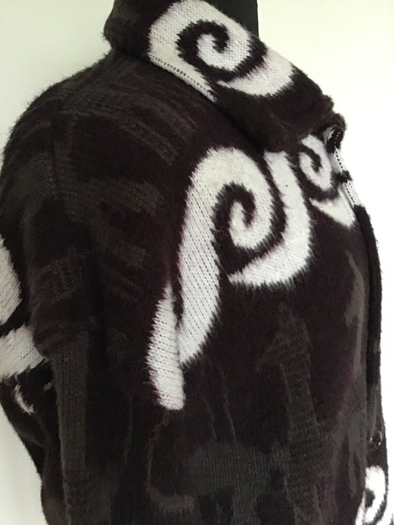 Tejidos Atahualpa Llama Wool Cardigan Sweater Unis