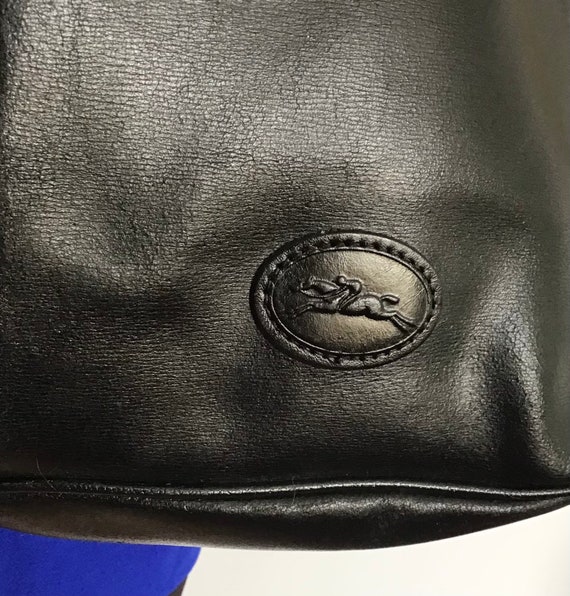 Longchamp Roseau Sling Smooth Leather Backpack VG