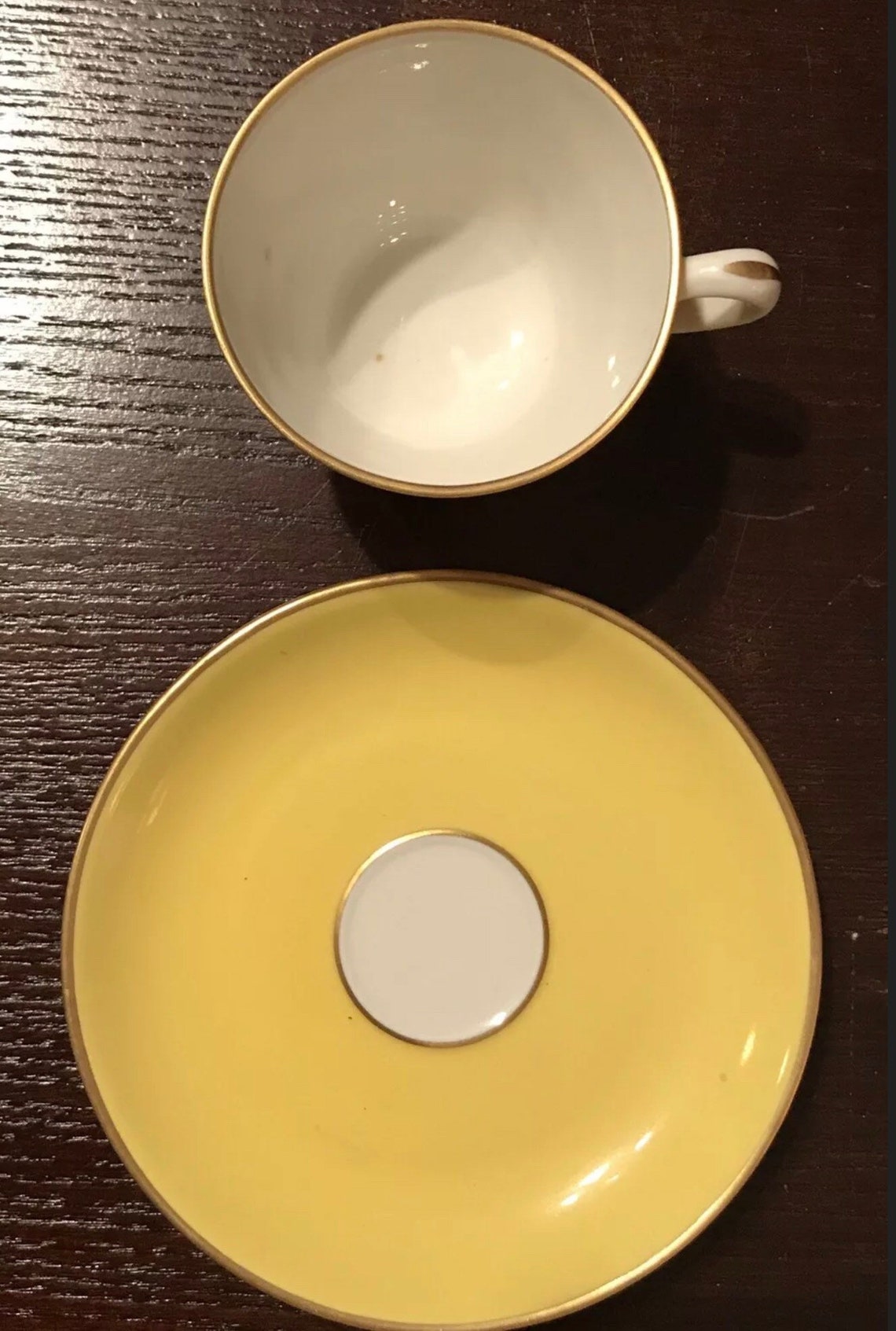 Richard Ginori Italy Demitasse Cup & Saucer Set of 2 Pastel Etsy