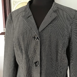 Sandro Polka Dot Sports Blazer 3/4 Sleeve Size-L NWOT