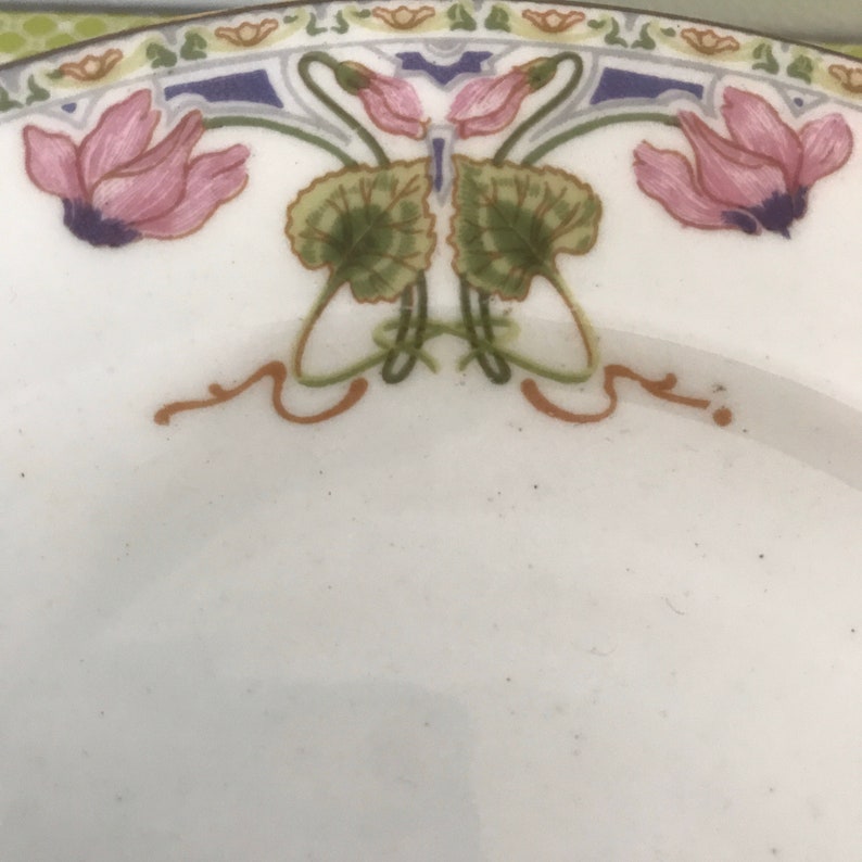 Crown Pottery Stoke-on-Trent Faience Antique Art Nouveau Ceramic Art Co Ltd