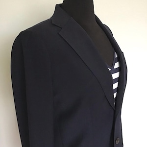 Polo Ralph Lauren Women’s Wool Blend Blazer Navy Size-6 VG Excellent