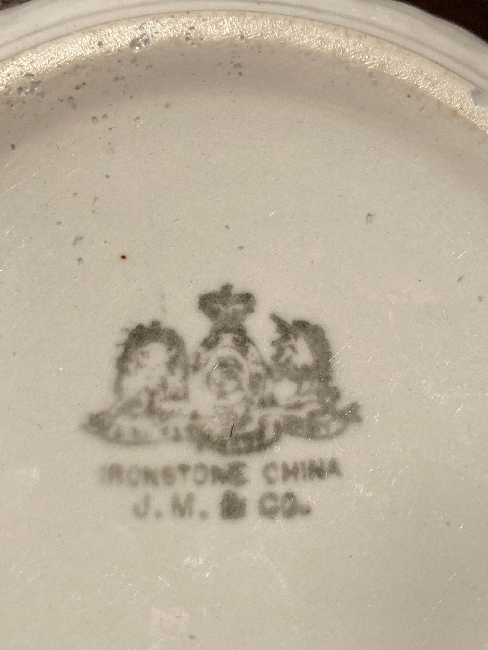 Ironstone China J.M & Co. Moss Rose Victorian 1800’s Antique - Etsy